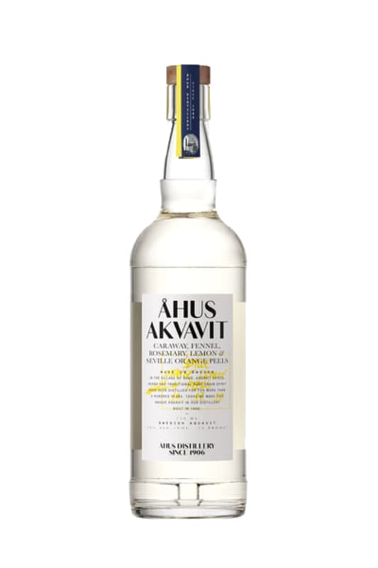 Ahus Akvavit Front Bottle Shot