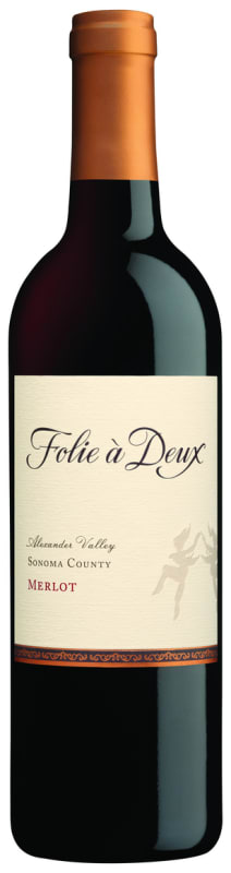 Folie a Deux Merlot 2011 Front Bottle Shot
