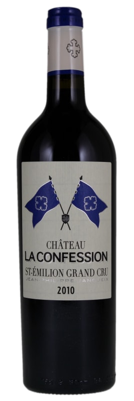 Chateau La Confession 2010 Front Bottle Shot