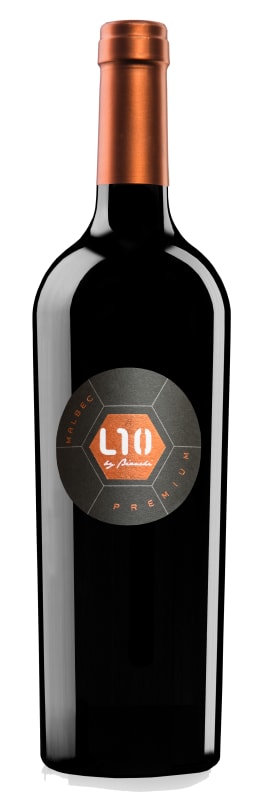 L10 by Valentin Bianchi Premium Malbec 2017 Front Bottle Shot