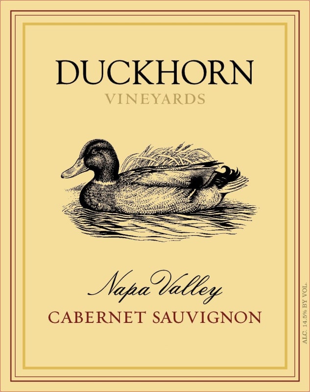 Duckhorn Napa Valley Cabernet Sauvignon 1993 Front Label
