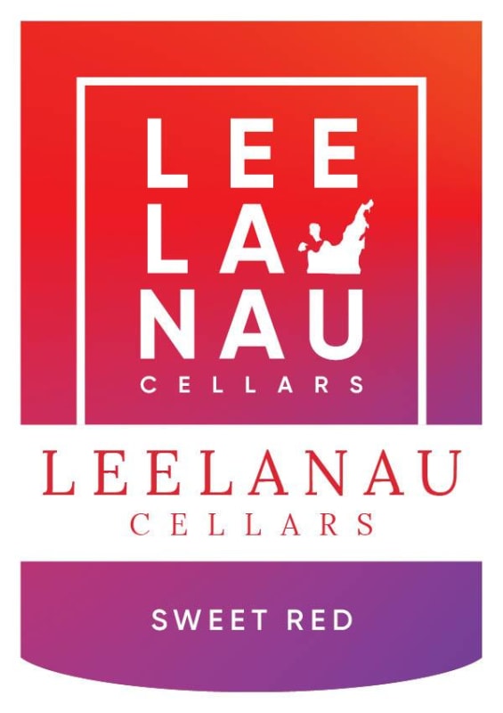 Leelanau Wine Cellars Sweet Red Front Label