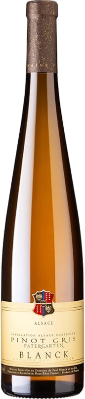 Paul Blanck Et Fils Patergarten Pinot Gris 2020 Front Bottle Shot