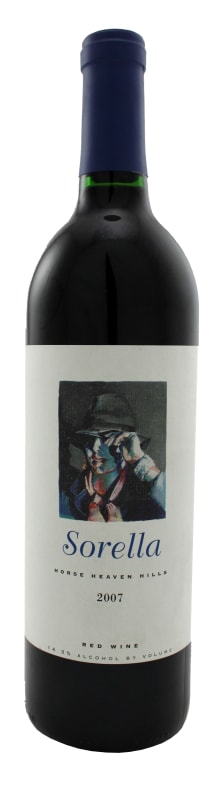 Andrew Will Winery Sorella 2007 Front Bottle Shot