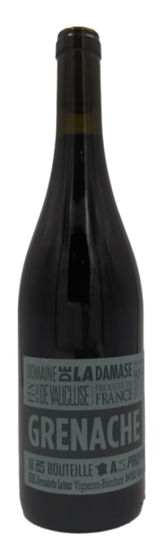 Domaine de la Damase Grenache 2020 Front Bottle Shot
