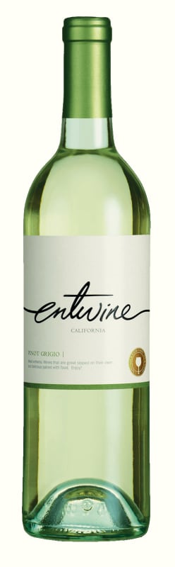 entwine Pinot Grigio 2018 Front Bottle Shot