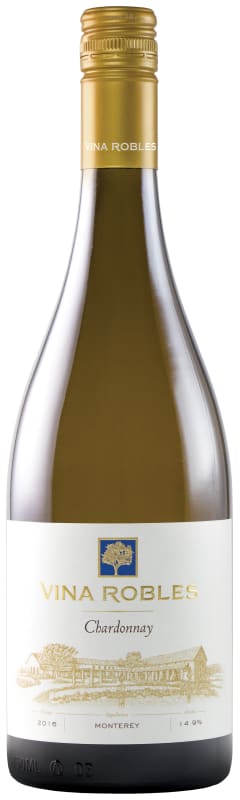 Vina Robles Chardonnay 2016 Front Bottle Shot
