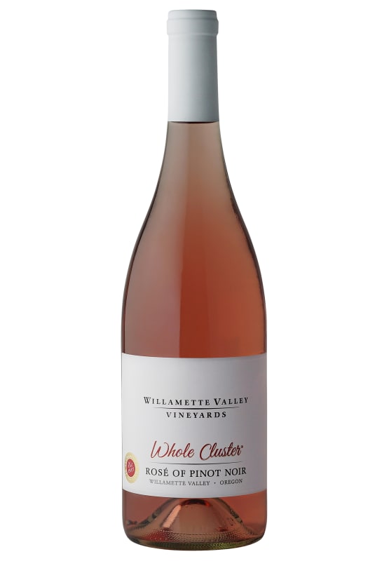 Willamette Valley Vineyards Whole Cluster Rose of Pinot Noir 2019 Front Bottle Shot