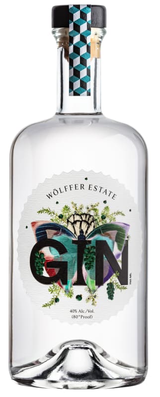 Wolffer Gin Front Bottle Shot