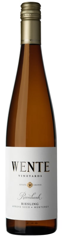 Wente Riverbank Riesling 2018 Front Bottle Shot