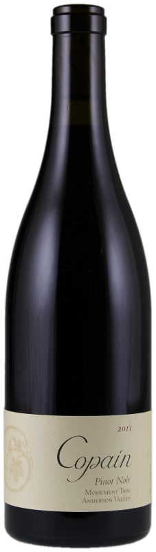 Copain Monument Tree Vineyard Pinot Noir 2011 Front Bottle Shot