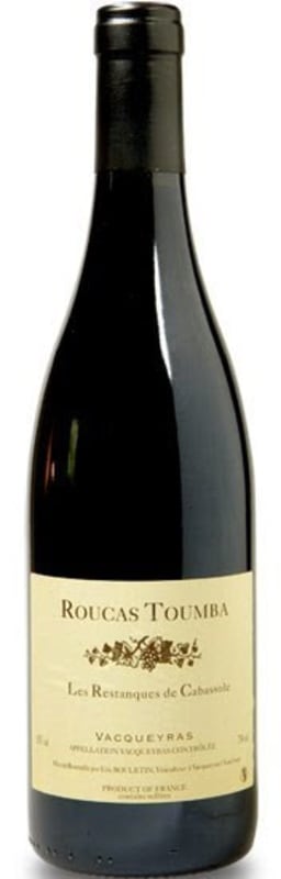 Roucas Toumba Restanque de Cabassole 2013 Front Bottle Shot