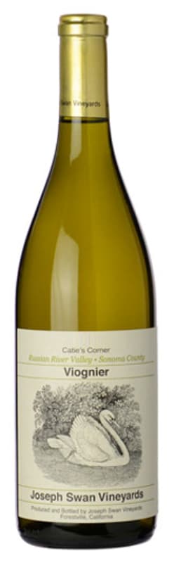 Joseph Swan Catie's Corner Viognier 2016 Front Bottle Shot
