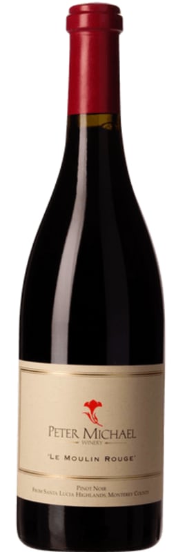 Peter Michael Le Moulin Rouge Pinot Noir 2012 Front Bottle Shot