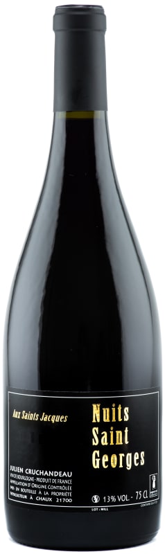 Julien Cruchandeau Nuits-St-Georges Aux Saints Jacques 2022 Front Bottle Shot