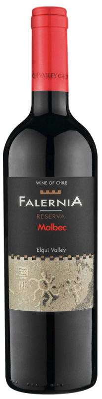 Falernia Reserva Malbec 2012 Front Bottle Shot
