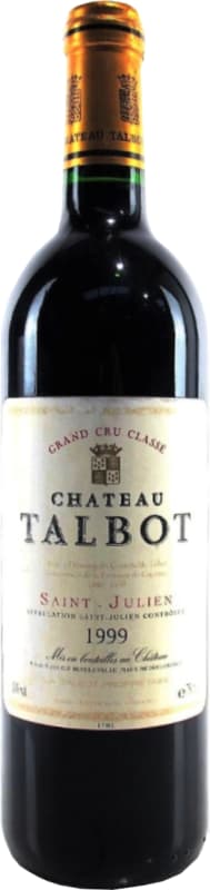 Chateau Talbot 1999 Front Bottle Shot