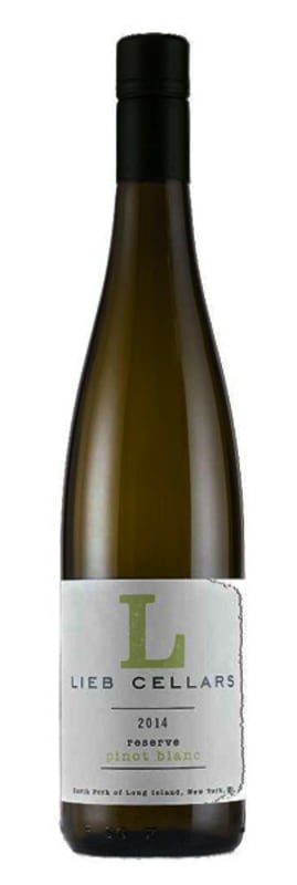 Lieb Cellars Reserve Pinot Blanc 2014 Front Bottle Shot
