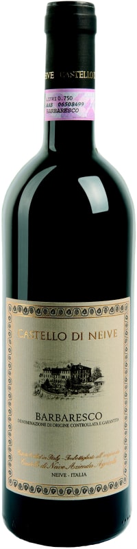 Castello di Neive Barbaresco 2016 Front Bottle Shot