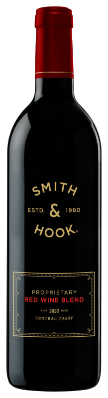 Smith & Hook Proprietary Red Blend 2022 Front Bottle Shot