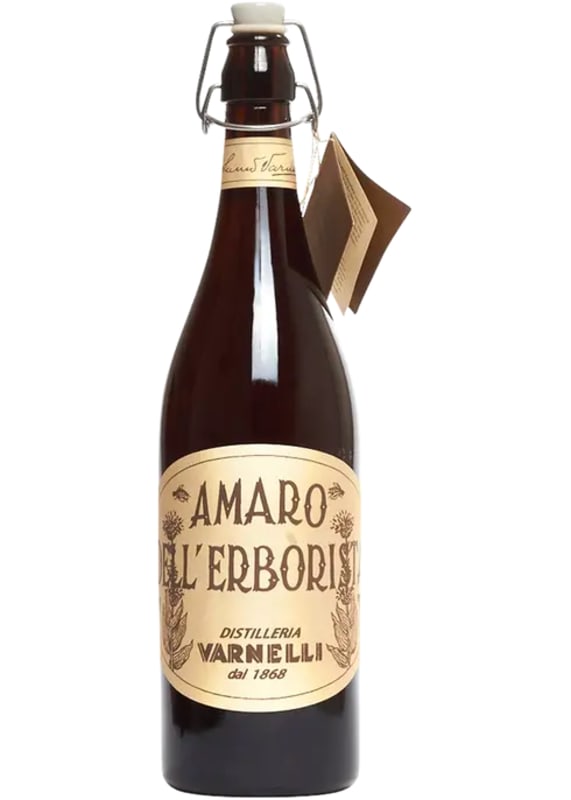 Varnelli Amaro Dell Erborista (1 Liter) Front Bottle Shot