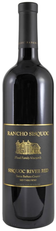 Rancho Sisquoc River Red Blend 2015 Front Bottle Shot