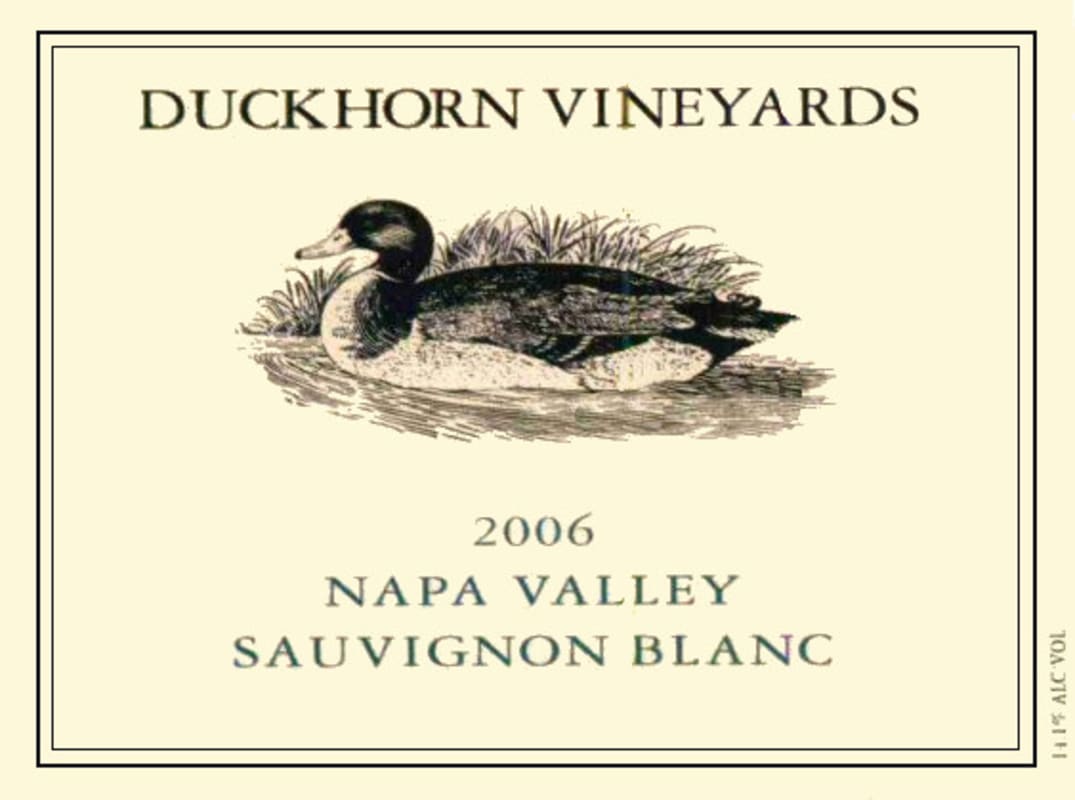 Duckhorn Sauvignon Blanc 2006 Front Label