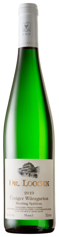 Dr. Loosen Urziger Wurzgarten Riesling Spatlese 2019 Front Bottle Shot