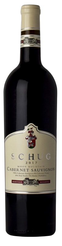 Schug Heritage Reserve Cabernet Sauvignon 2017 Front Bottle Shot