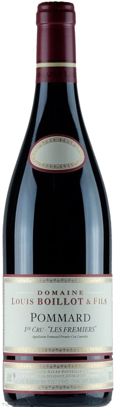 Domaine Louis Boillot Pommard Les Fremiers Premier Cru 2018 Front Bottle Shot