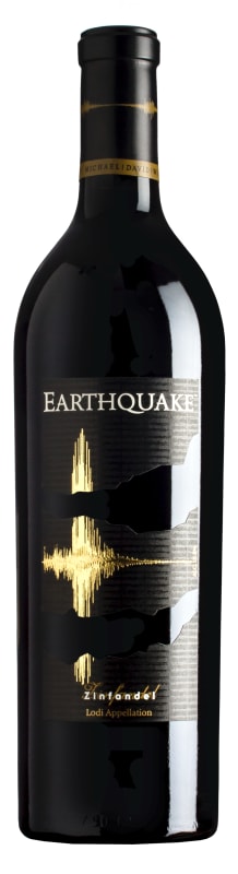 Michael David Winery Earthquake Zinfandel 2017 Front Bottle Shot