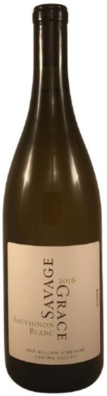 Savage Grace Wines Red Willow Vineyard Sauvignon Blanc 2016 Front Bottle Shot