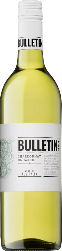 Bulletin Place Chardonnay 2021 Front Bottle Shot