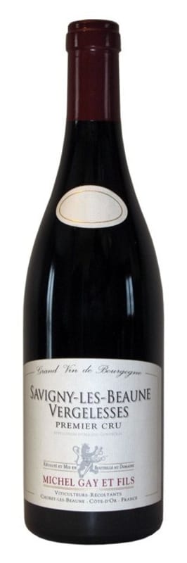 Michel Gay & Fils Savigny les Beaune Vergelesses Premier Cru 2012 Front Bottle Shot
