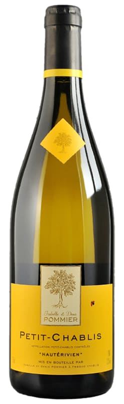 Denis Pommier Hauterivien Petit Chablis 2023 Front Bottle Shot