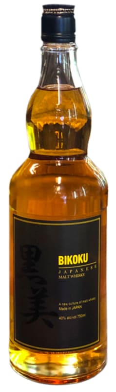 Bikoku Pure Malt Japanese Whisky Front Bottle Shot