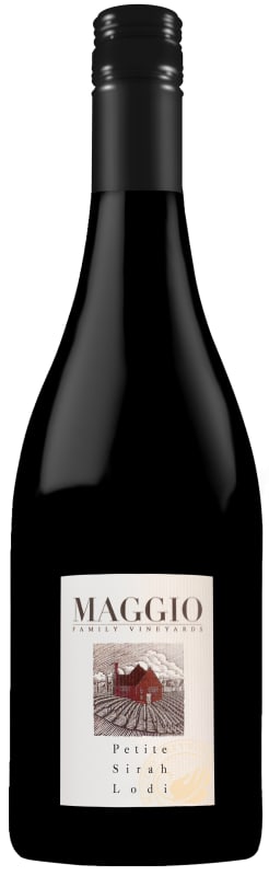 Maggio Family Vineyards Petite Sirah 2016 Front Bottle Shot