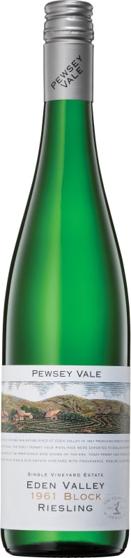 Pewsey Vale 1961 Block Riesling 2020 Front Bottle Shot
