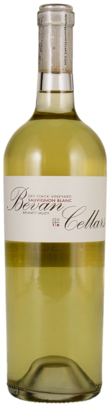 Bevan Cellars Dry Stack Vineyard Sauvignon Blanc 2016 Front Bottle Shot