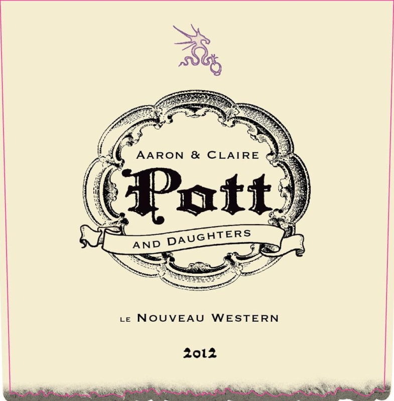 Pott Wine Le Nouveau Western Star Vineyard Cabernet Sauvignon (1.5 Liter Magnum) 2012 Front Label