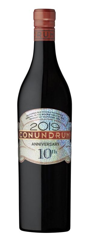 Conundrum Red Blend 2019 Front Bottle Shot