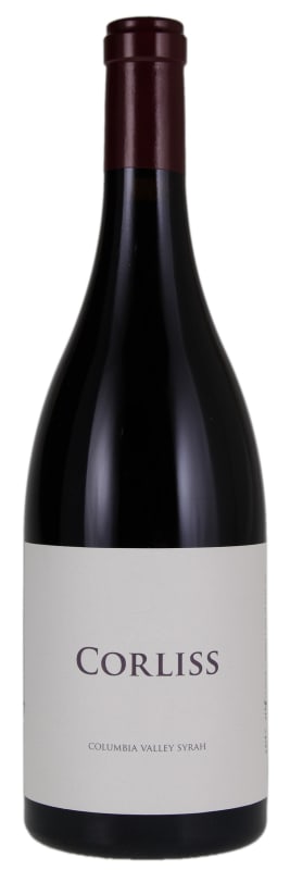Corliss Syrah 2010 Front Bottle Shot