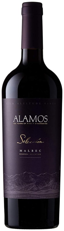Alamos Mendoza Seleccion Malbec 2018 Front Bottle Shot