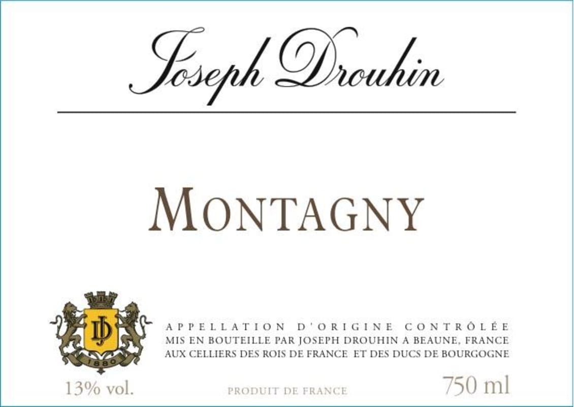 Joseph Drouhin Montagny 2012 Front Label