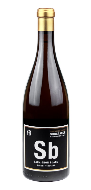 Substance Vineyard Collection Sauvignon Blanc 2018 Front Bottle Shot