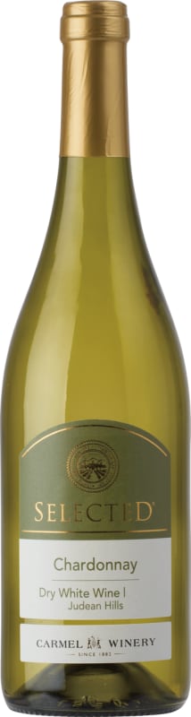 Carmel Selected Chardonnay (OU Kosher) 2017 Front Bottle Shot
