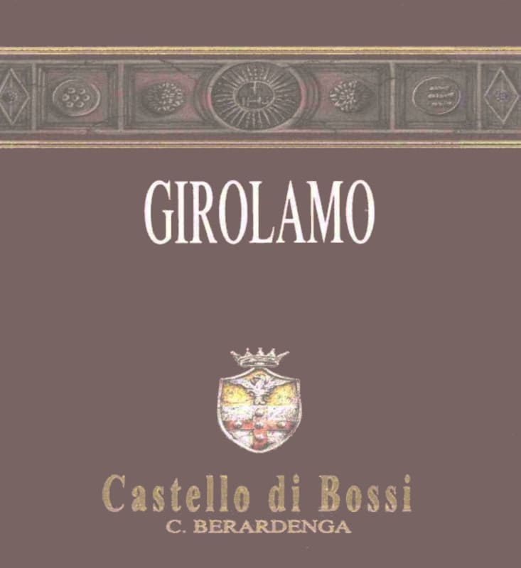 Castello di Bossi Girolamo 2012 Front Label