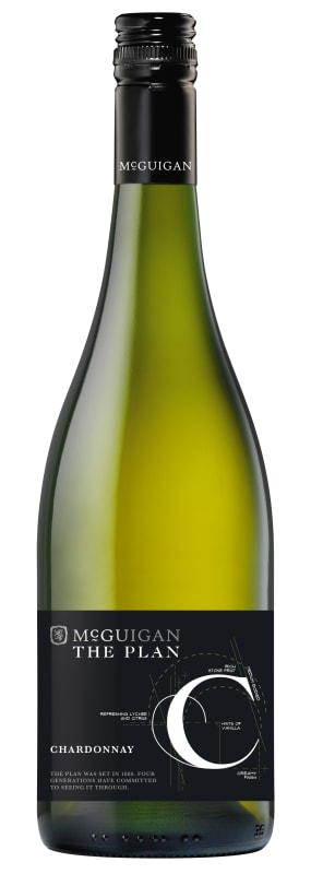 McGuigan Wines The Plan Chardonnay 2017 Front Bottle Shot