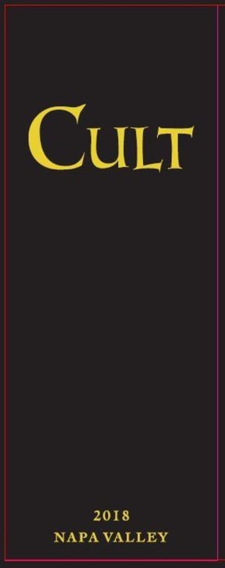 CULT Cabernet Sauvignon 2018 Front Label