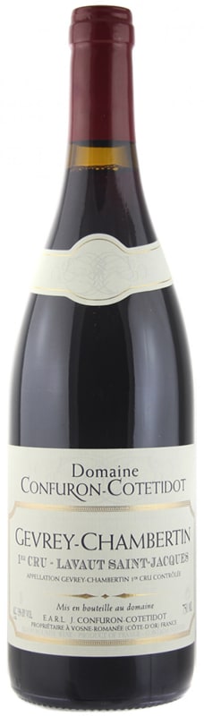 Domaine Confuron-Cotetidot Gevrey-Chambertin Lavaut Saint-Jacques Premier Cru 2016 Front Bottle Shot
